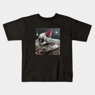 Clown skull Kids T-Shirt